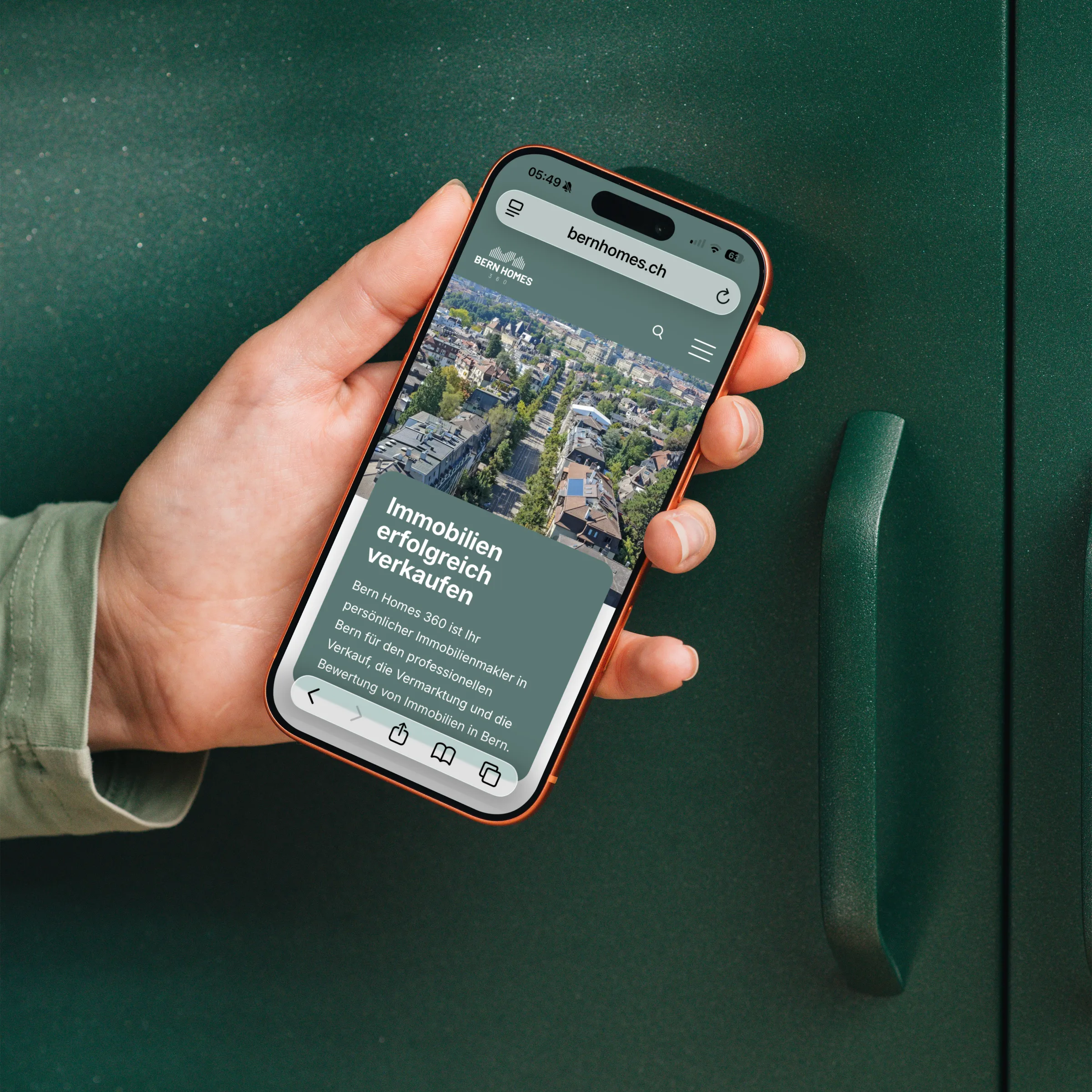 Branding Markenauftritt Bern Homes 360